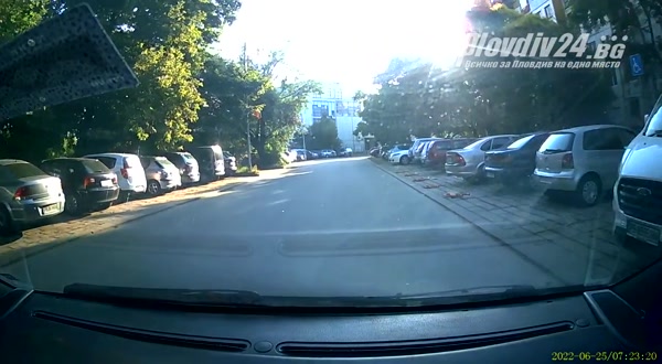 Пловдивчанин засне "безсмъртен" велосипедист